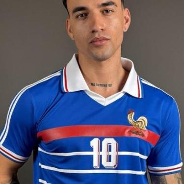 Imagem de Camisa França Retrô 1998 Masculina-Masculino