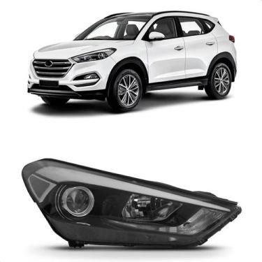Imagem de Farol Tucson 2017 2018 2019 2020 21 2022 S/ Led C/ Projetor - São Paul