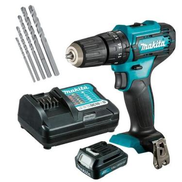 Imagem de Parafusadeira Furadeira de Impacto HP333DWYX3 Makita com 1Bat Carreg 5