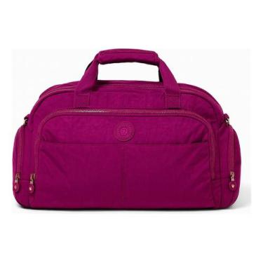 Imagem de Bolsa Mala Para Academia E Viagem Com 5 Bolsos Ajustável - Sforte, Rox