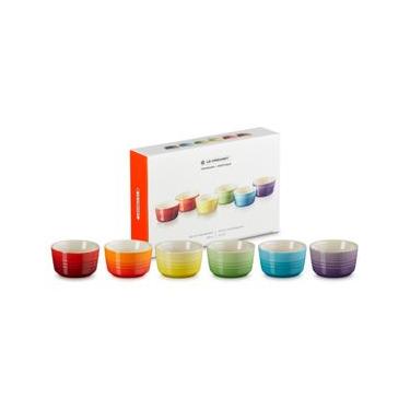 Imagem de JOGO LE CREUSET SET 6 MINI RAMEKIN GIFT COLLECTION 79134108359030