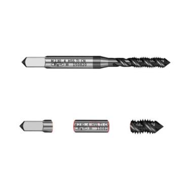 Imagem de Broca Espiral De Aço Inoxidável M35 Com Cobalto Nitretado Para Máquina