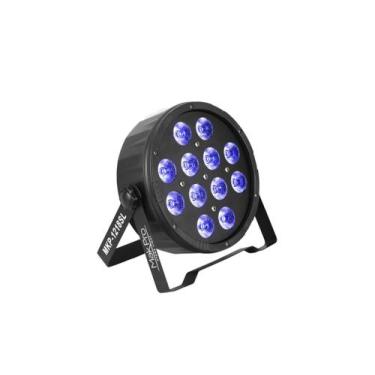 Imagem de Refletor makpro par 64 led mkp 1218sl rgbwa+uv slim 12x18w