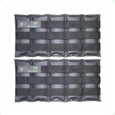 Imagem de Caneleira de Peso Kallango Emborrachada - 12 Kg - Kallango Fit