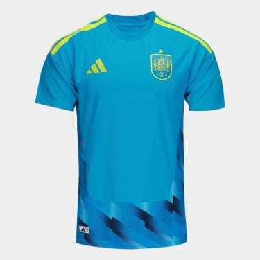 Imagem de Camisa Seleção Goleiro Espanha Home 2026 Jogador Adidas Masculina-Masculino