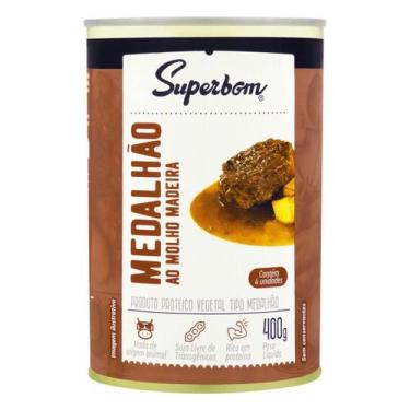 Imagem de Medalhão Carne Ao Molho Madeira Vegana Superbom 400g