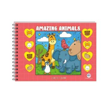 Imagem de Livro de Colorir Criativo Capa Dura Adulto e Infantil - Comfy