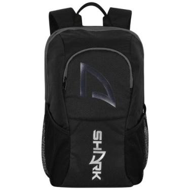 Imagem de Mochila de Beach Tennis Shark BT Tour, Preto, Cinza