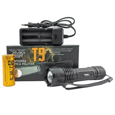 Imagem de Lanterna Led T9 Original A Mais Forte Do Site 2 Bater - JYX 