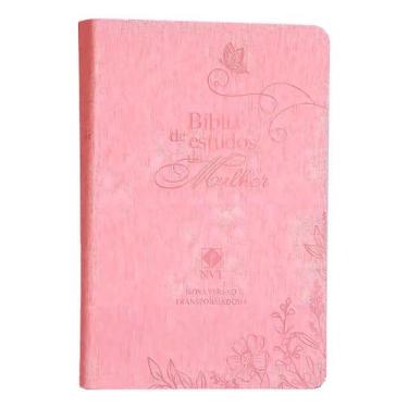 Imagem de Biblia de Estudos da Mulher - Rosa - PUBLICACOES PAO DIARIO, Sortido