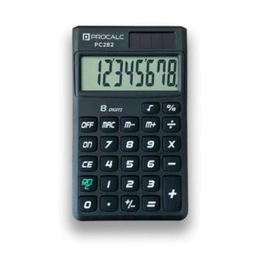 Imagem de Calculadora Pessoal de 8 Digitos Procalc PC282