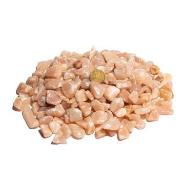 Imagem de 1Kg de Quartzo Goiaba Rolado - Pedra Natural de 10 a 20mm - Classe B -