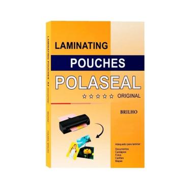 Imagem de Plástico para Plastificação Motivate Polaseal Refil A4 220x307MM 0,03MM 100 Unidades Transparente