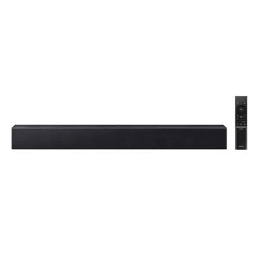 Imagem de Soundbar Samsung HW-B400F, com 2.0 canais, Bluetooth, Subwoofer integrado e HDMI ARC