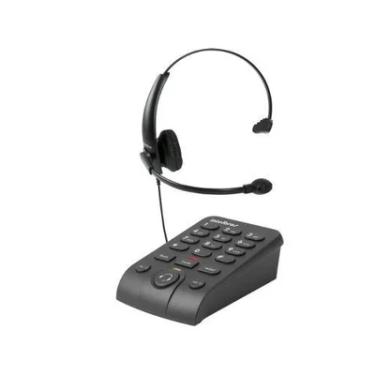 Imagem de Headset Intelbras Hsb50, Com Cancelamento De Ruído, Leds Indicadores, Preto