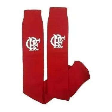 Imagem de Meião Infantil Flamengo Vermelho Futebol Infantil - REVEDOR, P 