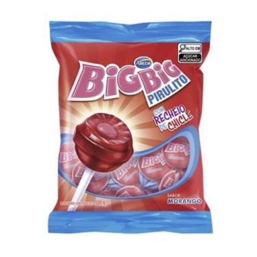 Imagem de Pirulito Arcor Big Big Morango 500g