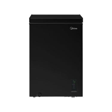 Imagem de Freezer Horizontal Midea 100 Litros Inverter MDRC151FZD303, Preto, Biv
