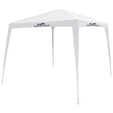 Imagem de Gazebo Tubular 18mm 2,4x2,4x2,45 C/8 Estaca P/ Fixação No Solo - Bel, 