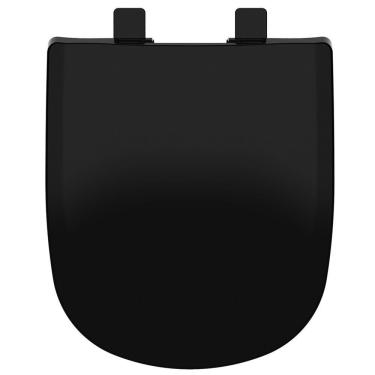 Imagem de Assento Sanitário Etna PP Soft Close Preto Tupan