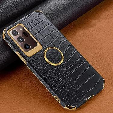 Imagem de Capa de telefone de textura para Samsung Galaxy Note 20 Ultra S21 S20 S10 Plus A72 A52 A51 A71 A50 A70 Capa de suporte magnético, Suporte magnético preto, Para GalaxyA70 (A70S)