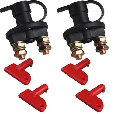 Imagem de Interruptor de desligamento de bateria automotiva OCR 2 peças 12 V/24 V