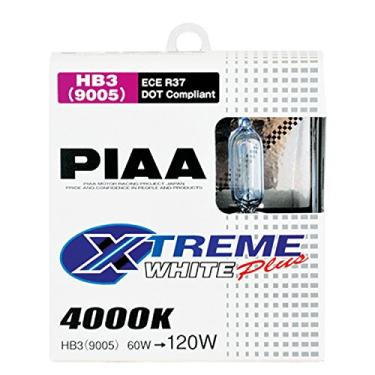 Imagem de Piaa 19615 9005 (HB3) Xtreme White Plus Lâmpada de halogêneo de alto desempenho, (pacote com 2)
