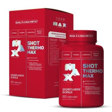 Imagem de Shot Thermo 60 Caps - Max Titanium - Reduz Medicas E Controle Do Apeti