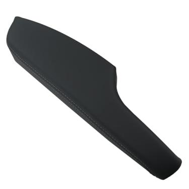 Imagem de TQPONLY Guarnição do painel da porta do apoio de braço dianteiro do lado esquerdo do motorista compatível com Chrysler 300 Dodge Charger 2011-2024 Maçaneta interna do descanso do braço da porta