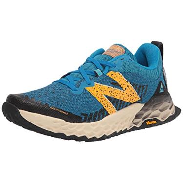 Imagem de New Balance Tênis de corrida masculino Fresh Foam New Balance Hierro V6 Trail, Light Rogue Wave/Habanero, 44