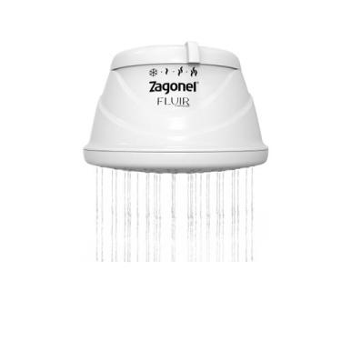 Imagem de Ducha fluir 4 temperaturas 5500w 127v branco zagonel dfr4t55127br01