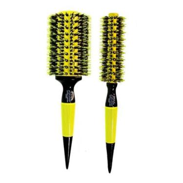 Imagem de Kit C/ 2 Escova De Cabelo Evas Profissional Cms 3001 E 3006, cms