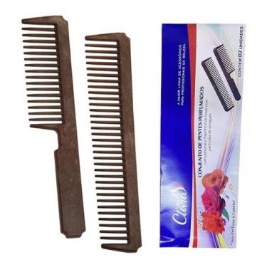 Imagem de Kit Pente Perfumado Antiestatico Profissional 2 Unidades - Santa Clara