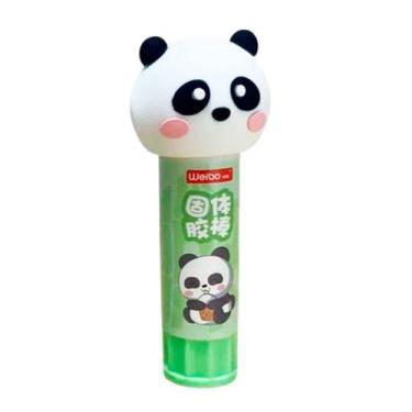 Imagem de Cola Bastão Escolar Panda 8g Branca Divertida Kwaii Papelaria fofa - W