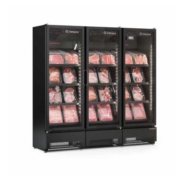 Imagem de Refrigerador Expositor Vertical 1468 Litros Gelopar Linha Carbono GCBC-1450/CB/PR/220v