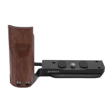 Imagem de Punho Vertical Em Formato de L Com Placa de Liberação Rápida, Suporte Em L para Câmera para Zv E10ii Com Furo de Parafuso Leve de 1/4