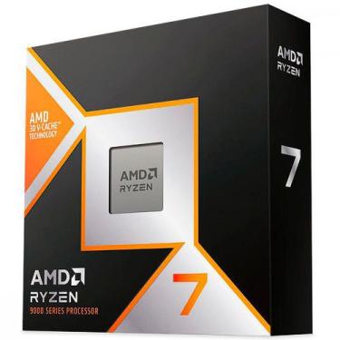 Imagem de Processador AMD Ryzen 7 9800X3D 104MB 4.7Ghz - 5.2Ghz, Verde