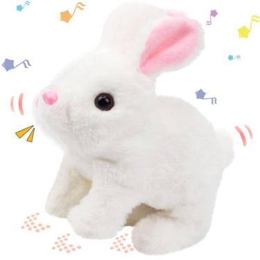 Imagem de Brinquedo de pelúcia Hopearl Hopping Rabbit Interactive 18 cm