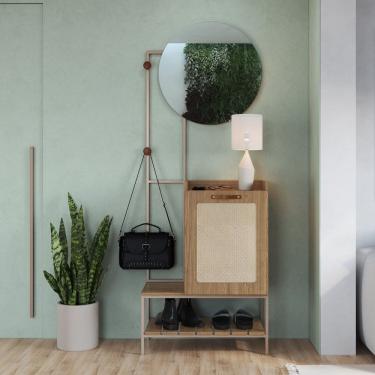 Imagem de Aparadores para Sala de Estar 185cm x 68cm x 36,5cm  Olmo