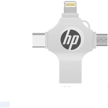 Imagem de Pen Drive OTG 4 em 1 (1TB), Armazenamento Externo, Pendrive de Fotos, USB 3.0 Memory Stick Jump Drive PhotoStick para iPad, Android, PC, iPhone.Memória Stick Pen Mini Tipo C COR (PRETO)