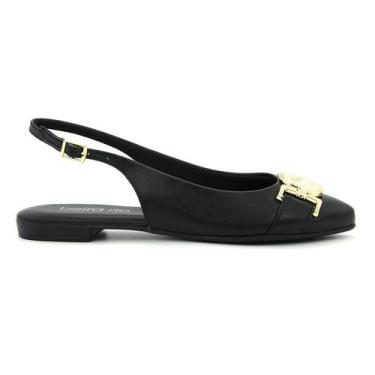 Imagem de Sapatilha Beira Rio Original 4134.1018 Mule Baixo Feminino, 37, Preto