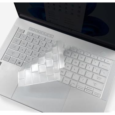 Imagem de CaseBuy Capa de teclado premium ultrafina para ASUS ROG Zephyrus G14 GA403 GA403UU GA403UV GA403UI / 2024 ASUS ROG Zephyrus G16 GU605 GU605MV GU605MI GU605MY GU605MZ GU605MU 40.0 cm. Laptop de 6 cm