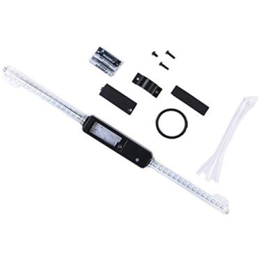 Imagem de RiToEasysports A Luz da Roda LED, As Rodas Impermeáveis Falou Luz Com 64 LED e 30 Padrões de Mudança para Bike (Colorido)