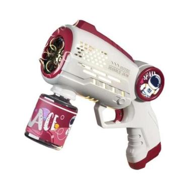 Imagem de Pistola Elétrica de Bolhas de Sabão para Crianças - 40 Buracos - Autom