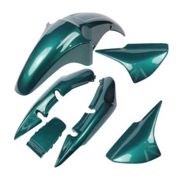Imagem de Kit Carenagem Pintadas Paralama Rabeta Tampas Titan 150 ano 2004 a 200
