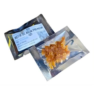 Imagem de 2 Sachês de Kefir De Água Liofilizado Premium 10g (Cada sachê) Probióticos Premium