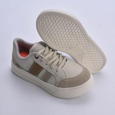 Imagem de Tênis Infantil Menino K360 Ultra Natural Cadarço Ajustável Confortável