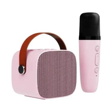 Imagem de Máquina De Karaokê Portátil Para Crianças Com Alto-falante Bluetooth H