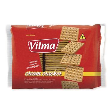 Imagem de Biscoito Cream Cracker Vilma Sabor Amanteigado 360g