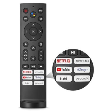 Imagem de Novo controle remoto de substituição para Hisense TV (ERF3A90), adequado para Hisense Android Smart TV 75U9DG 55U8G 65U8G 55U7G 65U7G 75U7G 55U78G 65U78G 75U78G 75A76K 55A76K